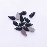 Raindrop Shape Black Flat Back Fancy Rhinestones WholesaleRhinestone